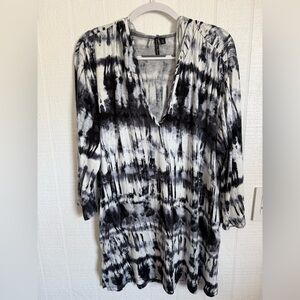 Pacific Beach Tie-Dye Swimsuit Cover Up Size XL